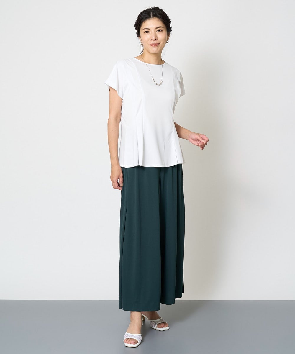 PZKHW03180 GEORGES RECH(ジョルジュ・レッシュ) [セットアップ対応]ウエストシェイプジャージープルオーバー ブラック