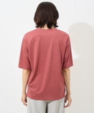 PZKHX40130 GEORGES RECH(ジョルジュ・レッシュ) [接触冷感]スーパークール箔プリントカットソー ピンク