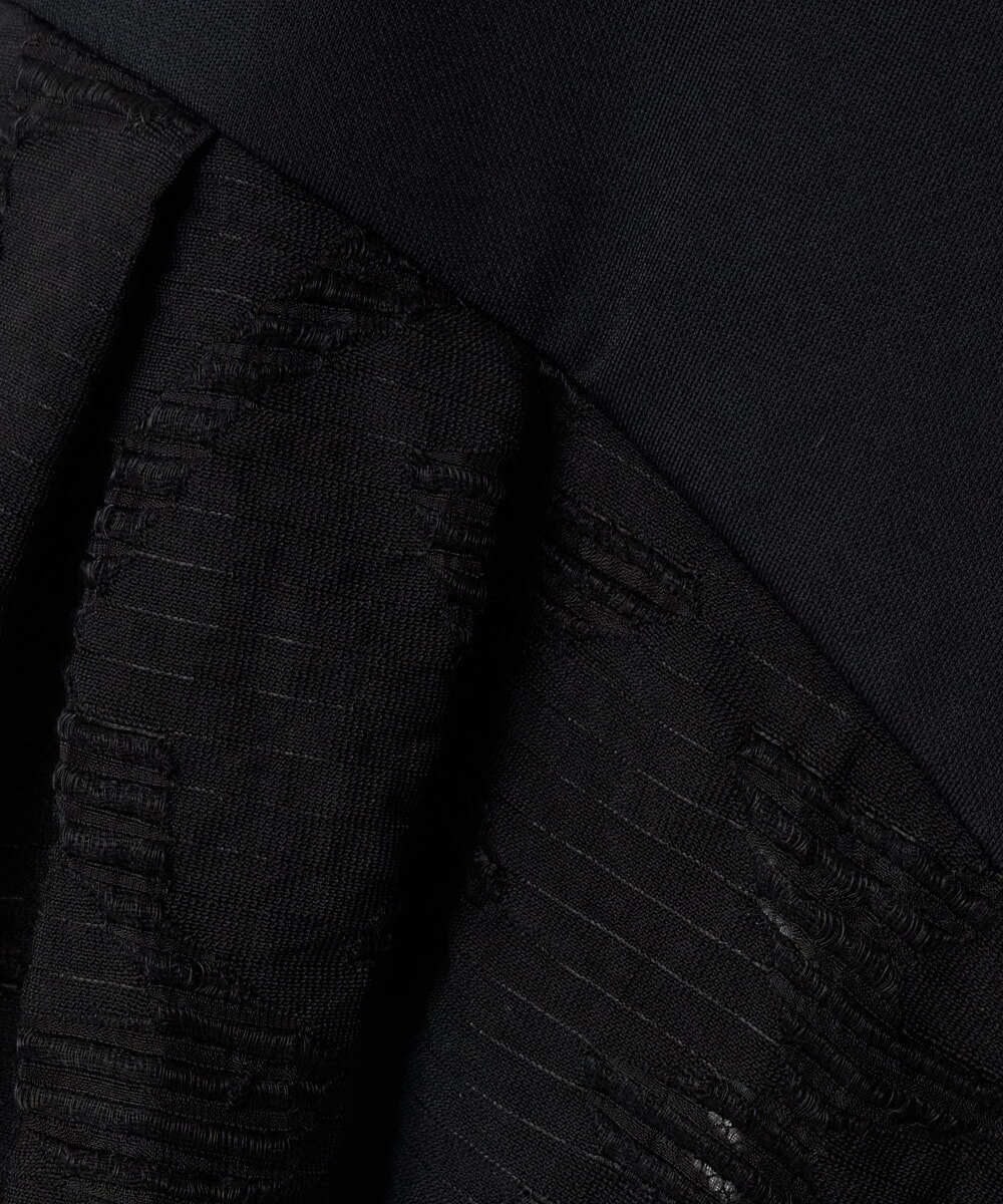 PZKJB23270 GEORGES RECH(ジョルジュ・レッシュ) ジャカードバルーンスリーブカットソー ベージュ