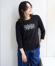 PZKJE28180 GEORGES RECH(ジョルジュ・レッシュ) ベアテン刺繍ロゴカットソー ライトグレー
