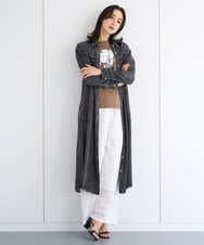 PZKJF10170 GEORGES RECH(ジョルジュ・レッシュ) [接触冷感]グラフィックプリントカットソー ベージュ