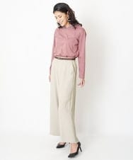 PZKJQ09210 GEORGES RECH(ジョルジュ・レッシュ) チュールネックカットソー ピンク