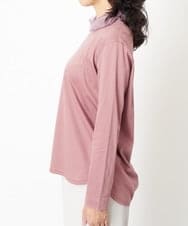 PZKJQ09210 GEORGES RECH(ジョルジュ・レッシュ) チュールネックカットソー ピンク