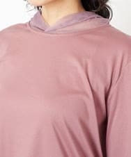 PZKJQ09210 GEORGES RECH(ジョルジュ・レッシュ) チュールネックカットソー ピンク