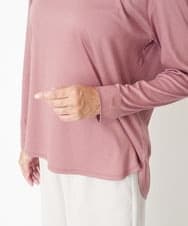 PZKJQ09210 GEORGES RECH(ジョルジュ・レッシュ) チュールネックカットソー ピンク