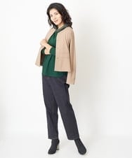 PZKJQ09210 GEORGES RECH(ジョルジュ・レッシュ) チュールネックカットソー グリーン