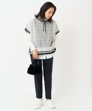 PZLAB12230 GEORGES RECH(ジョルジュ・レッシュ)  [日本製]レオサーモジャージージョグパンツ ブラック