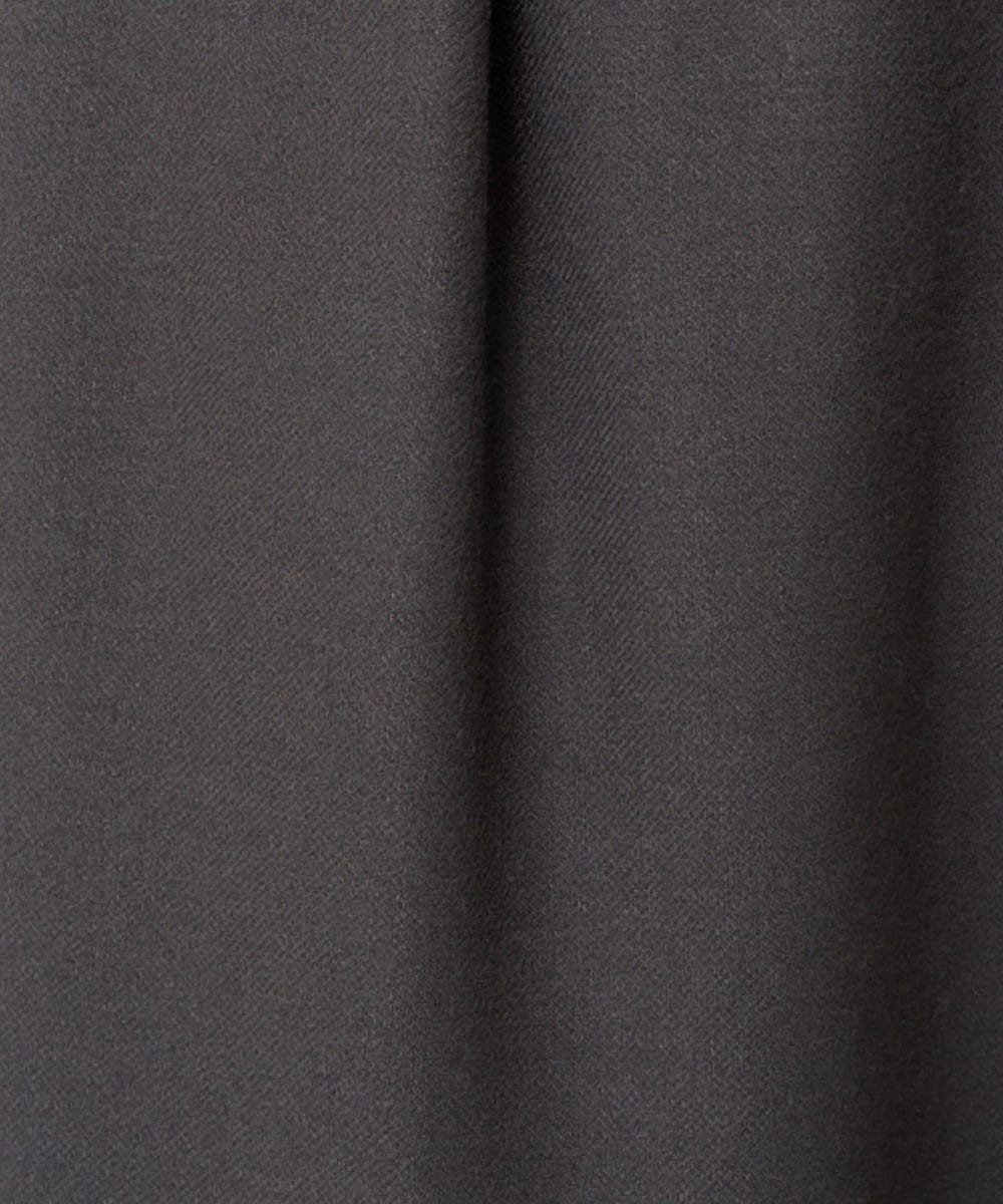 PZLAB24250 GEORGES RECH(ジョルジュ・レッシュ)  [日本製]裏起毛シャンブレージョガーワイドパンツ ダークグレー