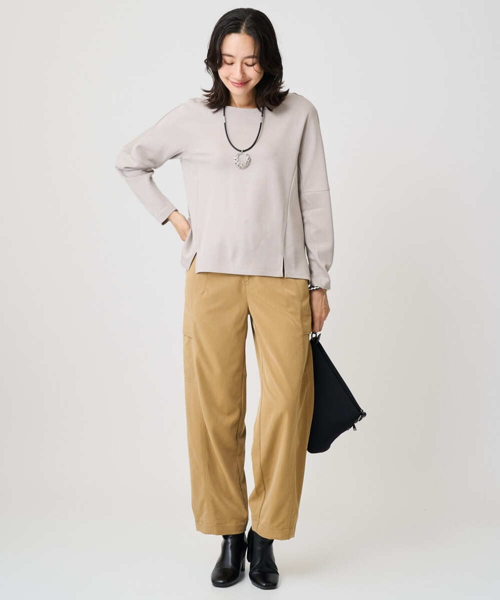 PZLAD09290 GEORGES RECH(ジョルジュ・レッシュ) フィブリルカーゴ2wayパンツ ベージュ