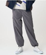PZLAD09290 GEORGES RECH(ジョルジュ・レッシュ) フィブリルカーゴ2wayパンツ ダークグレー