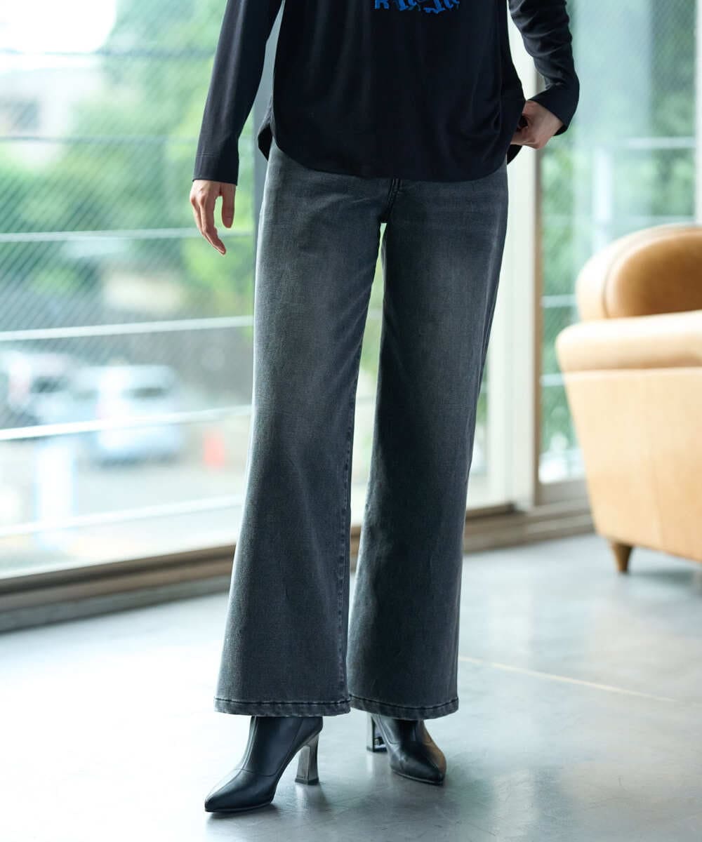 PZLAG34290 GEORGES RECH 裏起毛ストレッチデニムパンツ