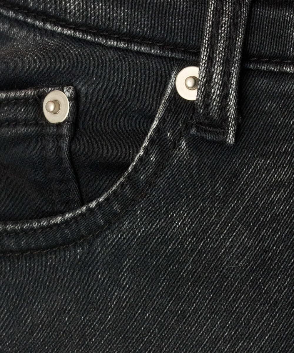PZLAG34290 GEORGES RECH(ジョルジュ・レッシュ) 裏起毛ストレッチデニムパンツ ブラック