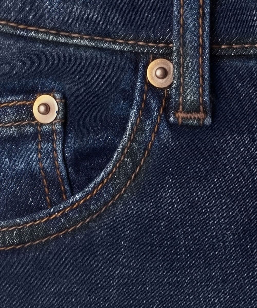 PZLAG34290 GEORGES RECH(ジョルジュ・レッシュ) 裏起毛ストレッチデニムパンツ ブラック
