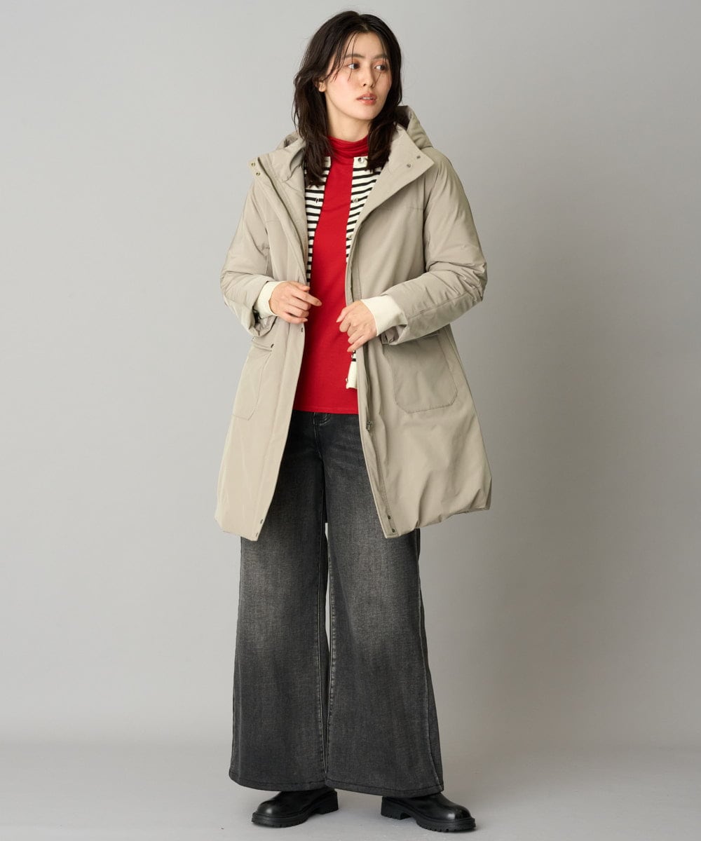 PZLAG34290 GEORGES RECH(ジョルジュ・レッシュ) 裏起毛ストレッチデニムパンツ ブラック