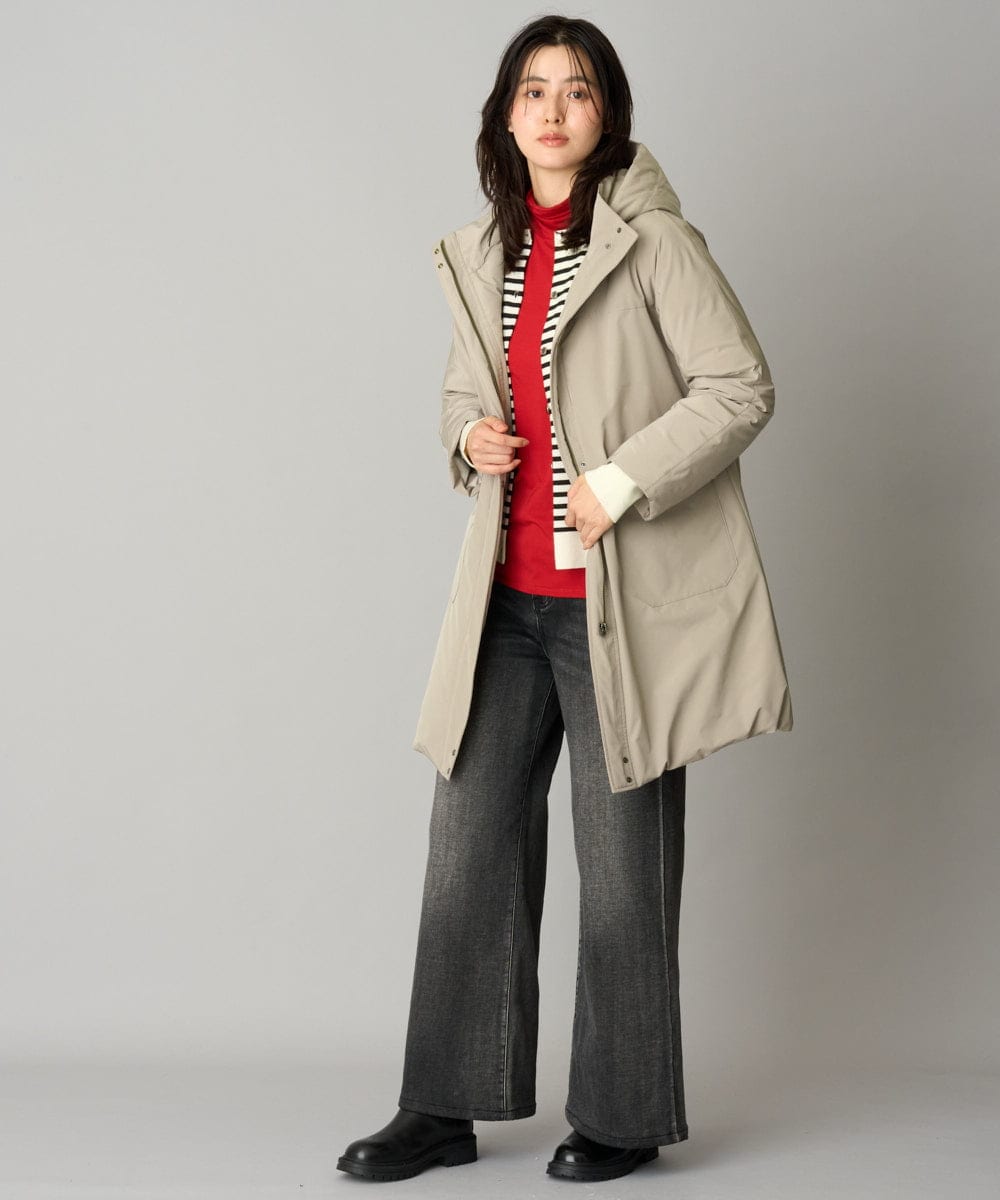 PZLAG34290 GEORGES RECH(ジョルジュ・レッシュ) 裏起毛ストレッチデニムパンツ ブラック