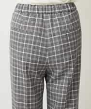 PZLAQ66250 GEORGES RECH(ジョルジュ・レッシュ) ウィンターチェックパンツ グレー