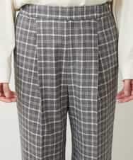 PZLAQ66250 GEORGES RECH(ジョルジュ・レッシュ) ウィンターチェックパンツ グレー