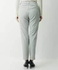 PZLAT64210 GEORGES RECH(ジョルジュ・レッシュ) スリムスティックパンツ アイボリー(チェック)