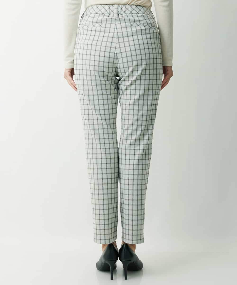 PZLAT64210 GEORGES RECH(ジョルジュ・レッシュ) スリムスティックパンツ アイボリー(チェック)