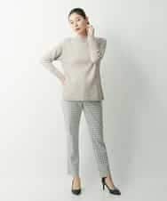 PZLAT64210 GEORGES RECH(ジョルジュ・レッシュ) スリムスティックパンツ アイボリー(チェック)