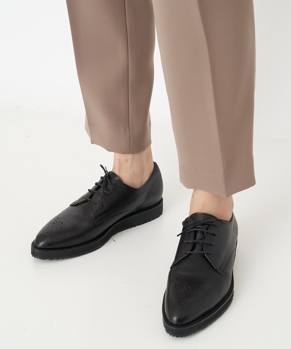 PZLAW05210 GEORGES RECH(ジョルジュ・レッシュ)  [日本製]センタープレステーパードパンツ ベージュ