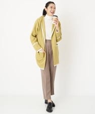 PZLAW05210 GEORGES RECH(ジョルジュ・レッシュ)  [日本製]センタープレステーパードパンツ ベージュ