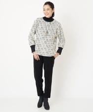 PZLAW05210 GEORGES RECH(ジョルジュ・レッシュ)  [日本製]センタープレステーパードパンツ ベージュ