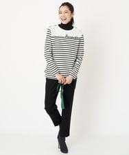 PZLAW05210 GEORGES RECH(ジョルジュ・レッシュ)  [日本製]センタープレステーパードパンツ ベージュ