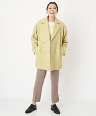 PZLAW05210 GEORGES RECH(ジョルジュ・レッシュ)  [日本製]センタープレステーパードパンツ ベージュ