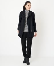 PZLAW05210 GEORGES RECH(ジョルジュ・レッシュ)  [日本製]センタープレステーパードパンツ ベージュ