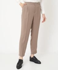 PZLAW05210 GEORGES RECH(ジョルジュ・レッシュ)  [日本製]センタープレステーパードパンツ ベージュ