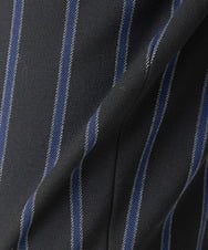 PZLAW38290 GEORGES RECH(ジョルジュ・レッシュ)  [日本製]カービーストライプ裏面起毛テーパードパンツ ブルー系