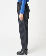 PZLAW38290 GEORGES RECH(ジョルジュ・レッシュ)  [日本製]カービーストライプ裏面起毛テーパードパンツ ブルー系