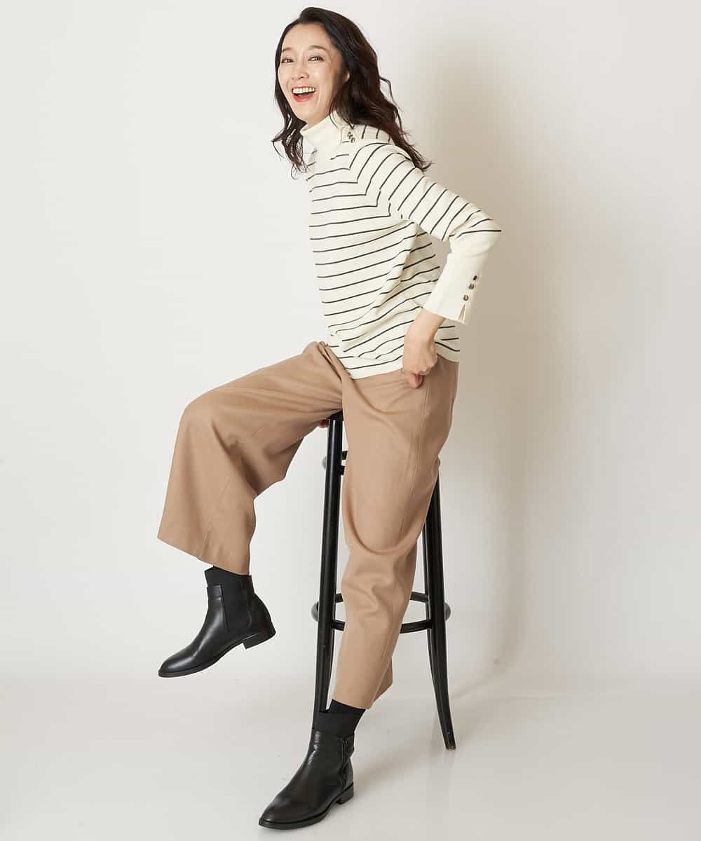 ウールガウチョパンツ ガウチョ ワイドパンツ Georges Rech ジョルジュ レッシュ イトキンオンラインストア