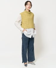 PZLEA26270 GEORGES RECH(ジョルジュ・レッシュ)  [セットアップ対応]8.5ozスウェットデニムパンツ ブルー