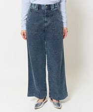 PZLEA26270 GEORGES RECH(ジョルジュ・レッシュ)  [セットアップ対応]8.5ozスウェットデニムパンツ ブルー