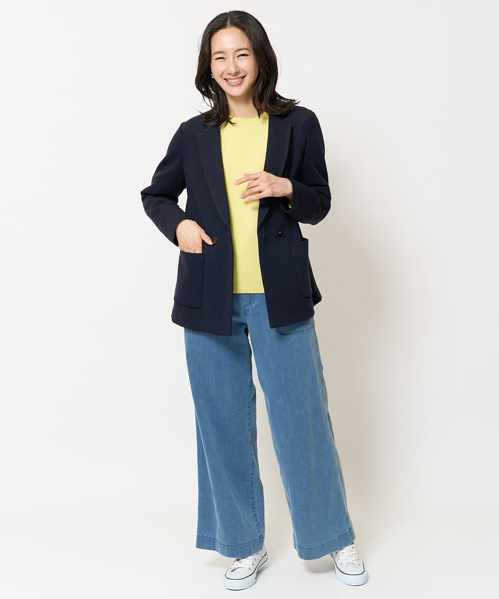 PZLEA26270 GEORGES RECH(ジョルジュ・レッシュ)  [セットアップ対応]8.5ozスウェットデニムパンツ ブルー