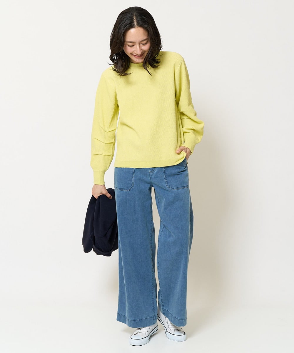 PZLEA26270 GEORGES RECH(ジョルジュ・レッシュ)  [セットアップ対応]8.5ozスウェットデニムパンツ ブルー