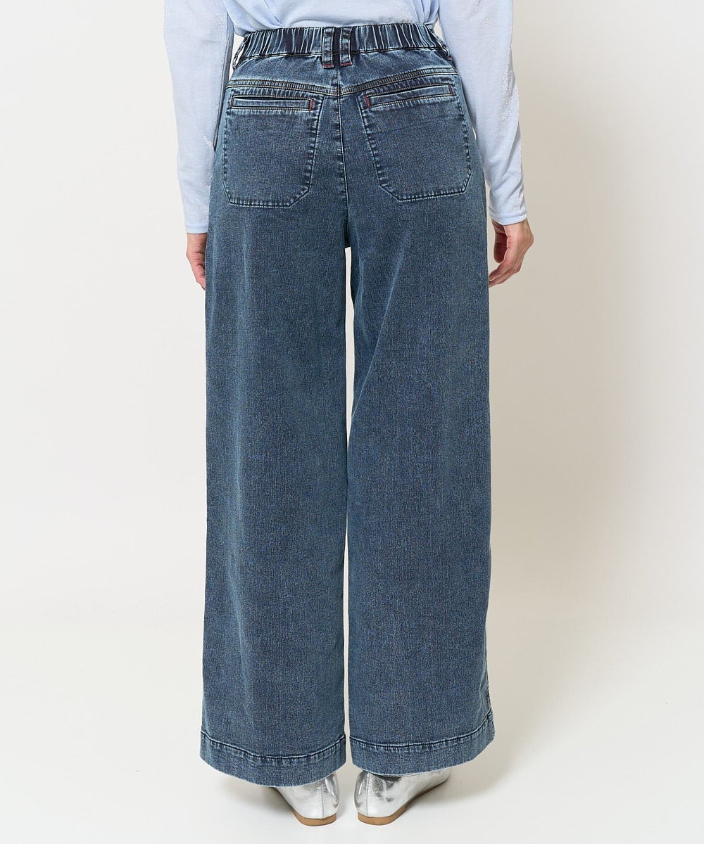 PZLEA26270 GEORGES RECH(ジョルジュ・レッシュ)  [セットアップ対応]8.5ozスウェットデニムパンツ ブルー