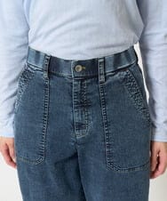 PZLEA26270 GEORGES RECH(ジョルジュ・レッシュ)  [セットアップ対応]8.5ozスウェットデニムパンツ ブルー