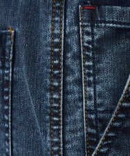 PZLEE01270 GEORGES RECH(ジョルジュ・レッシュ)  [セットアップ対応]ジャージーデニムワイドパンツ ブルー