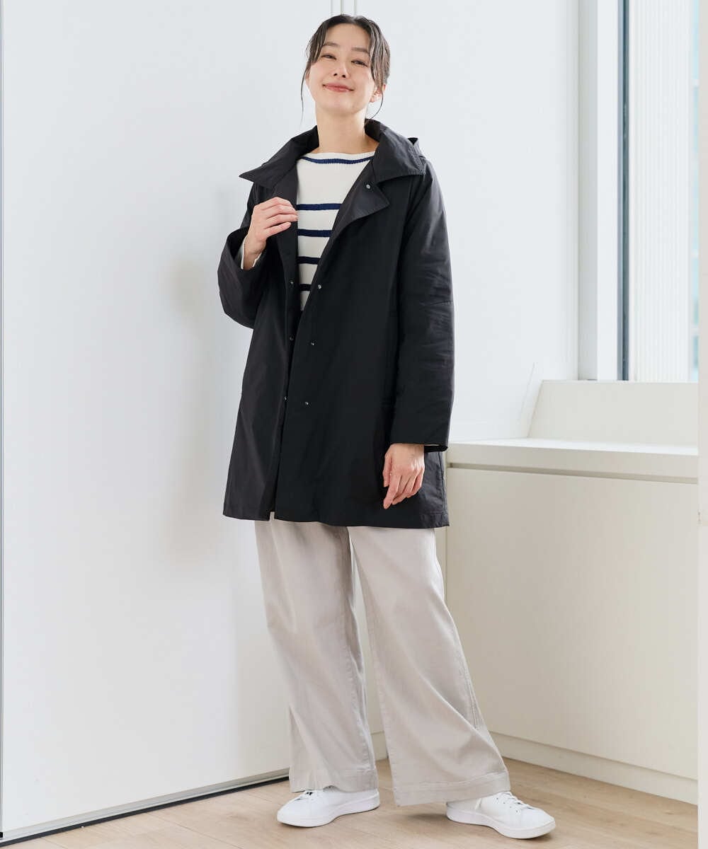 PZLEE01270 GEORGES RECH(ジョルジュ・レッシュ)  [セットアップ対応]ジャージーデニムワイドパンツ ブルー