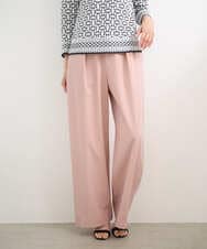 PZLEE25250 GEORGES RECH(ジョルジュ・レッシュ)  [日本製]ドロストタックワイドパンツ ピンク