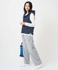 PZLEE25250 GEORGES RECH(ジョルジュ・レッシュ)  [日本製]ドロストタックワイドパンツ グレー