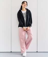 PZLEE25250 GEORGES RECH(ジョルジュ・レッシュ)  [日本製]ドロストタックワイドパンツ グレー