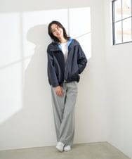 PZLEE25250 GEORGES RECH(ジョルジュ・レッシュ)  [日本製]ドロストタックワイドパンツ グレー