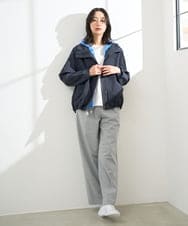 PZLEE25250 GEORGES RECH(ジョルジュ・レッシュ)  [日本製]ドロストタックワイドパンツ グレー