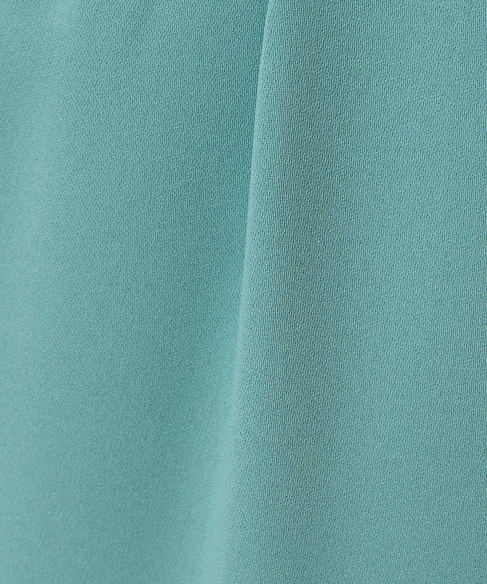 PZLEE29190 GEORGES RECH(ジョルジュ・レッシュ)  [日本製]リラックスサテンテーパードパンツ グリーン