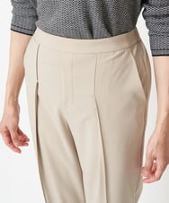 PZLEM14210 GEORGES RECH(ジョルジュ・レッシュ) 【洗える】ピンタックジョグパンツ ベージュ