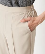 PZLEM14210 GEORGES RECH(ジョルジュ・レッシュ) 【洗える】ピンタックジョグパンツ ベージュ